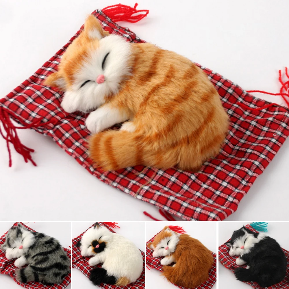 Real Hair Cat Dolls Simulation animal toy cats will meowth children's pet cat plush toys ornaments birthday gift
Real Hair Cat Dolls Simulation animal toy cats will meowth children's pet cat plush toys ornaments birthday gift