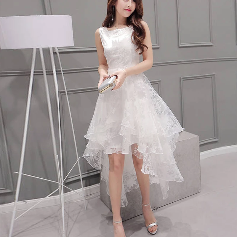 Fashion Women Dresses Organza Solid Color Sleeveless Casual Ladies Girls Summer Fluffy Irregular Hem Dress Plus Size 9 L
Fashion Women Dresses Organza Solid Color Sleeveless Casual Ladies Girls Summer Fluffy Irregular Hem Dress Plus Size 9 L