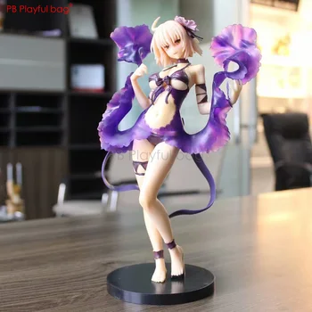 2019 26CM Saber purple Swimwear girl Joan of Arc Figure PVC collectible model Doll Toys Sexy Girl Action Figure HB69
2019 26CM Saber purple Swimwear girl Joan of Arc Figure PVC collectible model Doll Toys Sexy Girl Action Figure HB69