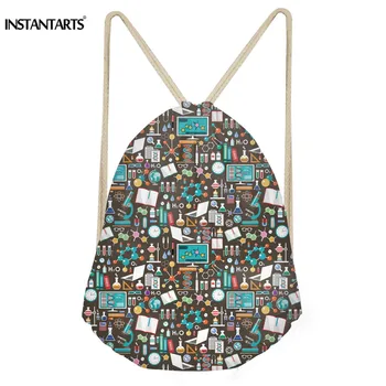 INSTANTARTS Sports Bags Small Children Boys Drawstring Bags Scientist Science Research Printing Gymsack Outdoor Gym String Sack
INSTANTARTS Sports Bags Small Children Boys Drawstring Bags Scientist Science Research Printing Gymsack Outdoor Gym String Sack