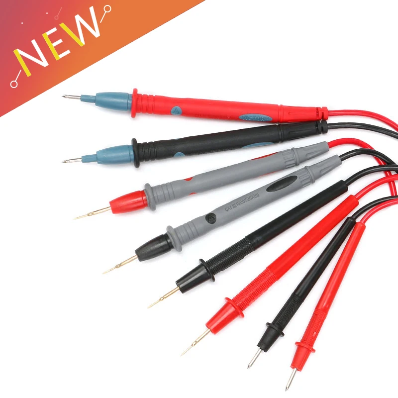 1000V 10A 20A Needle Tip Probe for Universal Digital Multimeter Multi Meter Test Leads Pin Wire Pen
1000V 10A 20A Needle Tip Probe for Universal Digital Multimeter Multi Meter Test Leads Pin Wire Pen