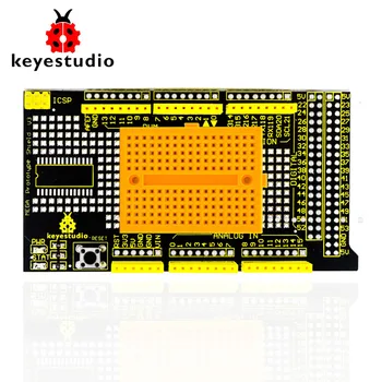 Free shipping !Keyestudio MEGA Protoshield/prototype expansion board V3 for Arduino+breadboard
Free shipping !Keyestudio MEGA Protoshield/prototype expansion board V3 for Arduino+breadboard