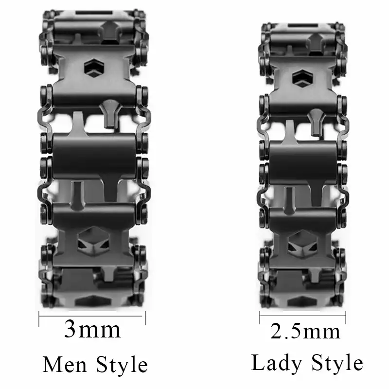 Stainless Steel Multi Tool Bracelet Multi-function Screwdriver Outdoor Tool HOT