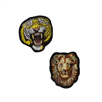 Tiger Lion Animal Embroidery Patches Iron on Realistic badge biker stickers for clothing jacket kids applique clothes decoration
Tiger Lion Animal Embroidery Patches Iron on Realistic badge biker stickers for clothing jacket kids applique clothes decoration