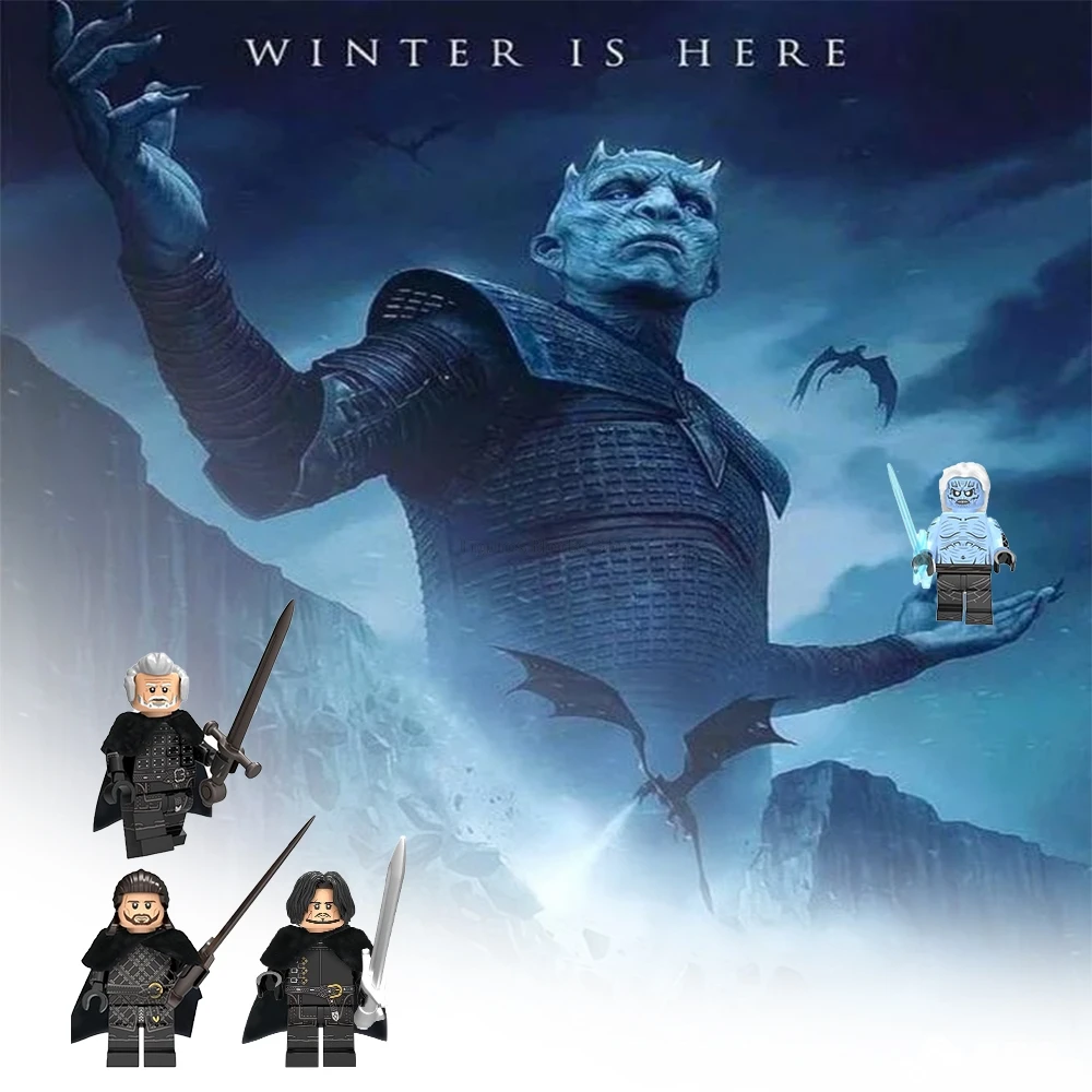 Game of Thrones White Figur Wights Ben jen StarkJeor Mormont Building Blocks Action Figures Toy For Child Compatible With Legoed
Game of Thrones White Figur Wights Ben jen StarkJeor Mormont Building Blocks Action Figures Toy For Child Compatible With Legoed