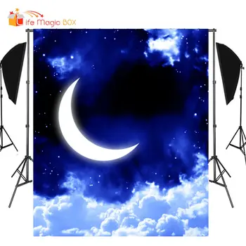 LIFE MAGIC BOX Photo Backdrop White Clouds Moon Baby Shower Birthday Wedding Photography Backgrounds
LIFE MAGIC BOX Photo Backdrop White Clouds Moon Baby Shower Birthday Wedding Photography Backgrounds