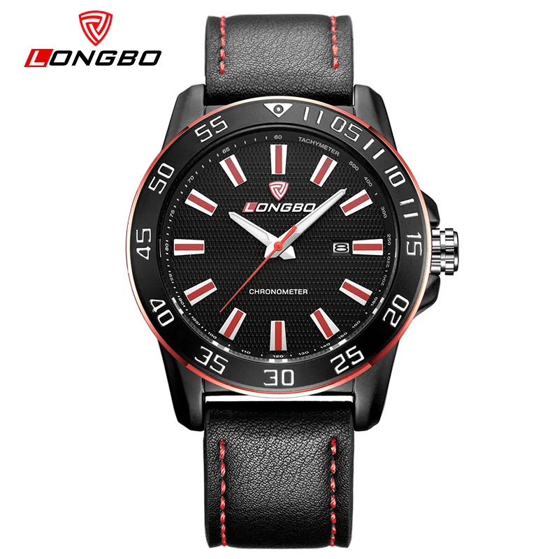 Hot Seller LONGBO Brand Fashion Military Leather Quartz Watches Date Calendar Wristwatches Mens Watches 80199
Hot Seller LONGBO Brand Fashion Military Leather Quartz Watches Date Calendar Wristwatches Mens Watches 80199
