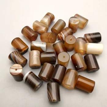 Fashion Coffee Onyx 24pcs natural stone Cylinder bead for jewelry making 10x14MM charm jewelry accessories Free shipping
Fashion Coffee Onyx 24pcs natural stone Cylinder bead for jewelry making 10x14MM charm jewelry accessories Free shipping