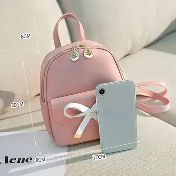 Fashion New PU Leather Girls Bowknot Mini Backpack School Backpack Women Casual Daypack Cute Shoulder Crossbody Bag Rucksack
Fashion New PU Leather Girls Bowknot Mini Backpack School Backpack Women Casual Daypack Cute Shoulder Crossbody Bag Rucksack