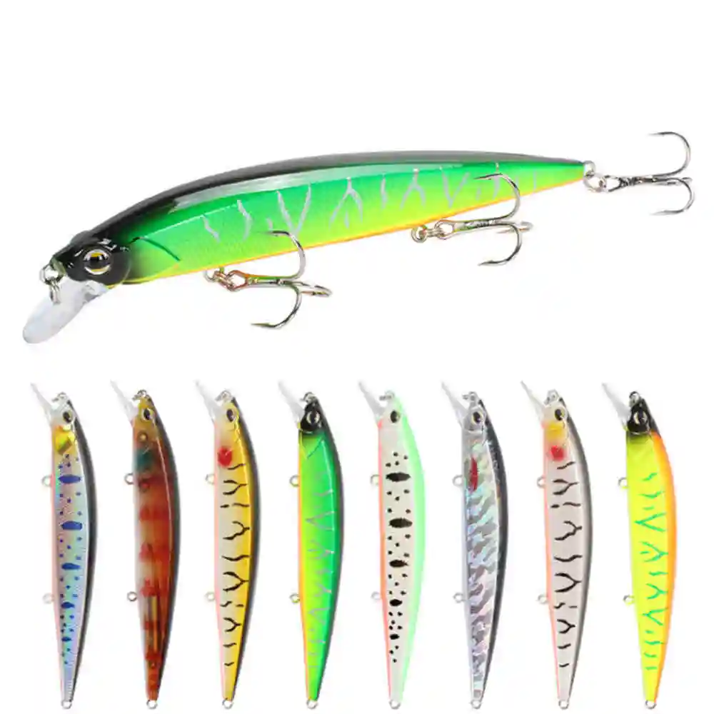 1pcs Minnow Fishing Lure 14cm 18.6g Floating Artificial Hard Bait 3D Eyes Crankbait Trolling Peche Bass Carp Fishing Tackle
1pcs Minnow Fishing Lure 14cm 18.6g Floating Artificial Hard Bait 3D Eyes Crankbait Trolling Peche Bass Carp Fishing Tackle