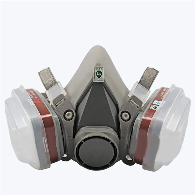 Professional Half Face Mask Gas Respirator Filter For Painting Spraying Work Safety Masks Prevent Organic Vapor Gas Hot Sale
Professional Half Face Mask Gas Respirator Filter For Painting Spraying Work Safety Masks Prevent Organic Vapor Gas Hot Sale
