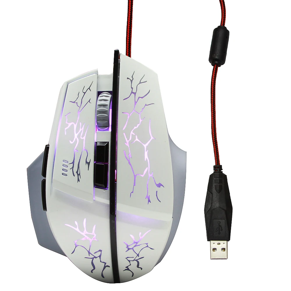 vertical mouse with led light
