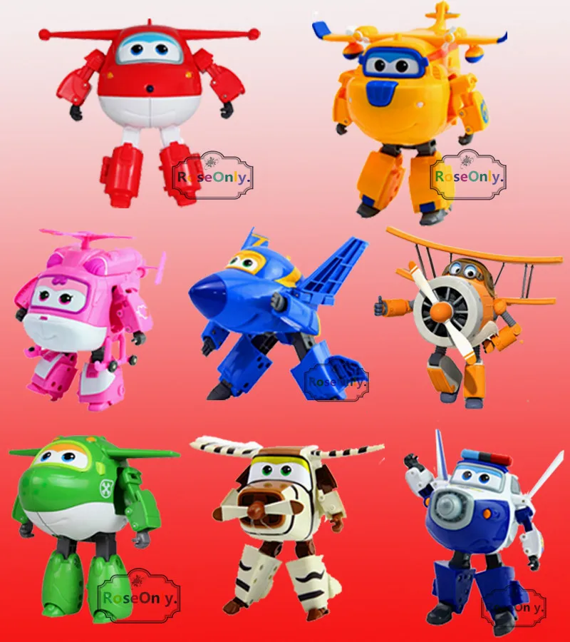 New Arrival 8 Styles 15CM Super Wings Toys Mini Planes Transformation robot Action Figures Toys For Christmas gift-50
New Arrival 8 Styles 15CM Super Wings Toys Mini Planes Transformation robot Action Figures Toys For Christmas gift-50