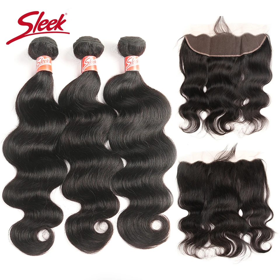 Sleek Brazilian Body Wave Human Hair Bundles With Frontal Closure ear to Lace Frontal Closure With Bundles Non Remy Hair
Sleek Brazilian Body Wave Human Hair Bundles With Frontal Closure ear to Lace Frontal Closure With Bundles Non Remy Hair