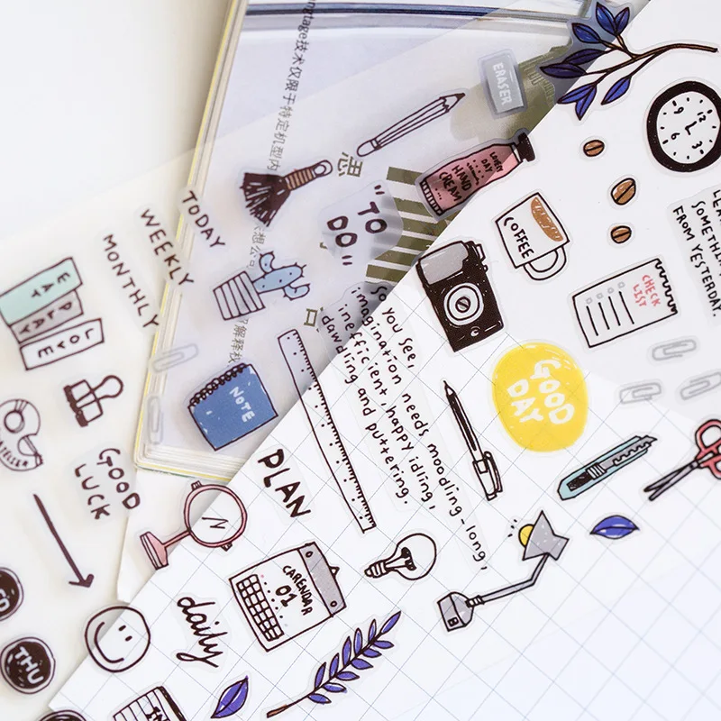 Daily Study Sealing Stickers Diary Label Stickers Pack Decorative Scrapbooking Diy Stickers
Daily Study Sealing Stickers Diary Label Stickers Pack Decorative Scrapbooking Diy Stickers