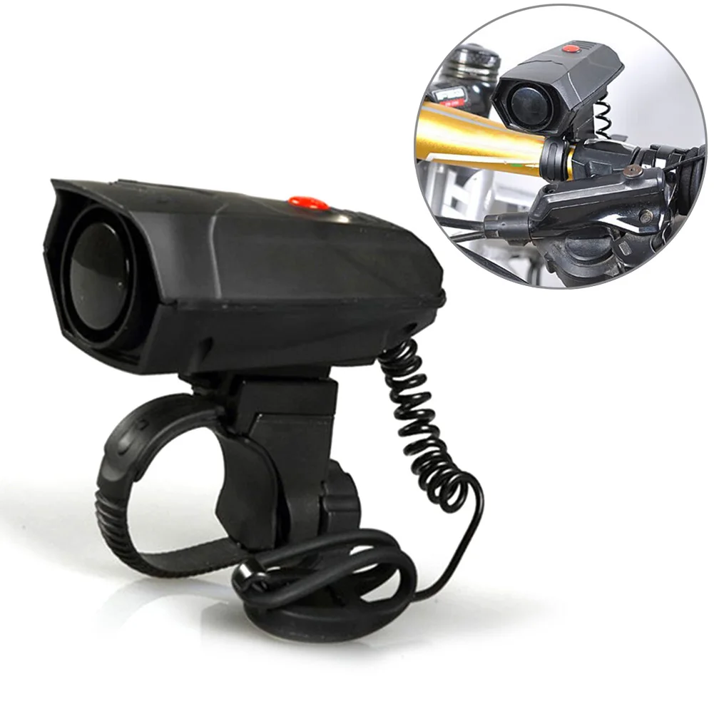 Bicycle Cycling Electronic Horns Bike Handlebar Ring Bell Horn Loud Air Alarm Bell Sound 110db bike Horn Safety 
Bicycle Cycling Electronic Horns Bike Handlebar Ring Bell Horn Loud Air Alarm Bell Sound 110db bike Horn Safety