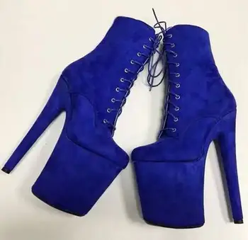 Moraima Snc New Fashion Platform High Heel Boots Woman Sexy Lace up Pole Dance Dress Ankle Boots Runway Super High Ladies Boots
Moraima Snc New Fashion Platform High Heel Boots Woman Sexy Lace up Pole Dance Dress Ankle Boots Runway Super High Ladies Boots