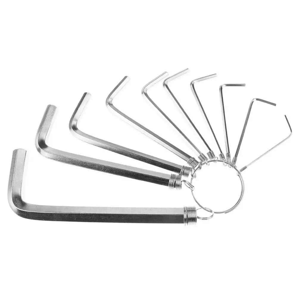New 10Pcs/Set Portable Hexagon Hex Key Allen Wrench Spanner Bike Bicycle Repair Tool
New 10Pcs/Set Portable Hexagon Hex Key Allen Wrench Spanner Bike Bicycle Repair Tool