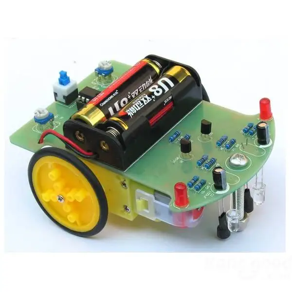 DIY Kit Intelligent Tracking Line Smart Car Kit TT Motor Electronic DIY Kit Smart Patrol Automobile Parts Robot Kit
DIY Kit Intelligent Tracking Line Smart Car Kit TT Motor Electronic DIY Kit Smart Patrol Automobile Parts Robot Kit