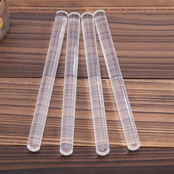 New 1pcs Mini Acrylic Rolling Pin Fondant Roller Length 6.5" Diameter 0.52" Baking Rough Clay Pizza Pasta Roller Non Stick
New 1pcs Mini Acrylic Rolling Pin Fondant Roller Length 6.5" Diameter 0.52" Baking Rough Clay Pizza Pasta Roller Non Stick