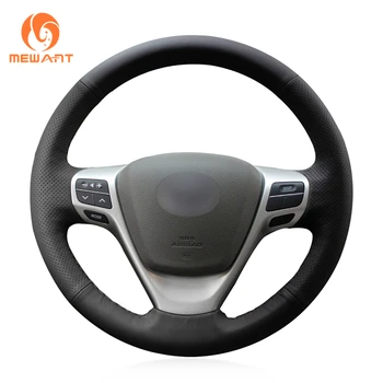 MEWANT Black Artificial Leather Car Steering Wheel Cover for Toyota Verso EZ Avensis
MEWANT Black Artificial Leather Car Steering Wheel Cover for Toyota Verso EZ Avensis