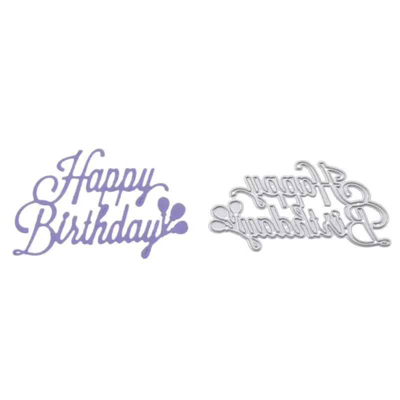 Happy Birthday Letters Metal Cutting Dies DIY Scrapbooking Stencil Photo Album Decorative Embossing Folder Card Template Dies
Happy Birthday Letters Metal Cutting Dies DIY Scrapbooking Stencil Photo Album Decorative Embossing Folder Card Template Dies
