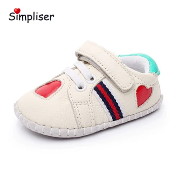 1-3 Years Baby Soft Real Leather Sneakers For Girls Boys Genuine Leather Sole Breathable First Walkers Infant Toddler Shoes 2018
1-3 Years Baby Soft Real Leather Sneakers For Girls Boys Genuine Leather Sole Breathable First Walkers Infant Toddler Shoes 2018