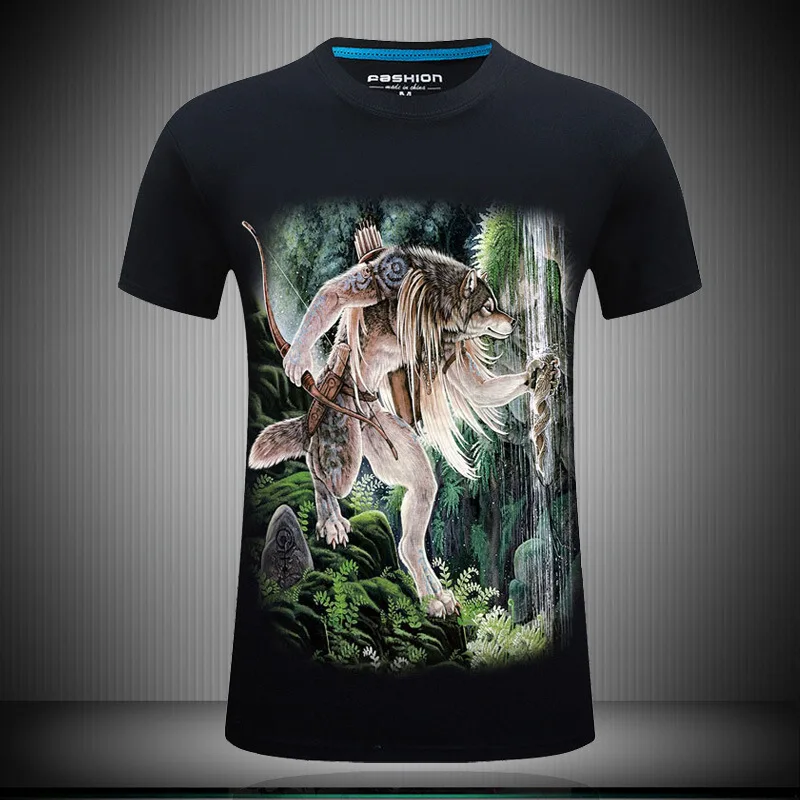 2017 new 3D t shirt short-sleeved men's T-shirt stereo Werewolf personality round neck t-shirt 5XL 6XL hot tshirt fashion 2018
2017 new 3D t shirt short-sleeved men's T-shirt stereo Werewolf personality round neck t-shirt 5XL 6XL hot tshirt fashion 2018