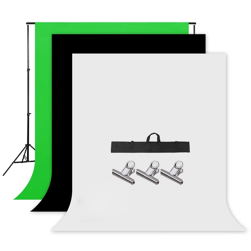 DHL FREE 2M X 2M BACKGROUND HOLDER 6.5Ft X 6.5Ft Adjustable Muslin Background Backdrop Support System Stand Kit Carrying Bag
DHL FREE 2M X 2M BACKGROUND HOLDER 6.5Ft X 6.5Ft Adjustable Muslin Background Backdrop Support System Stand Kit Carrying Bag