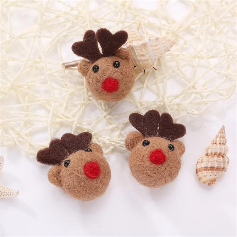 1 PC Handmade Wool Felt Products Elk Bird Frog Carrot for Hair Accessories Keychain Brooch Making DIY Craft Supplies
1 PC Handmade Wool Felt Products Elk Bird Frog Carrot for Hair Accessories Keychain Brooch Making DIY Craft Supplies