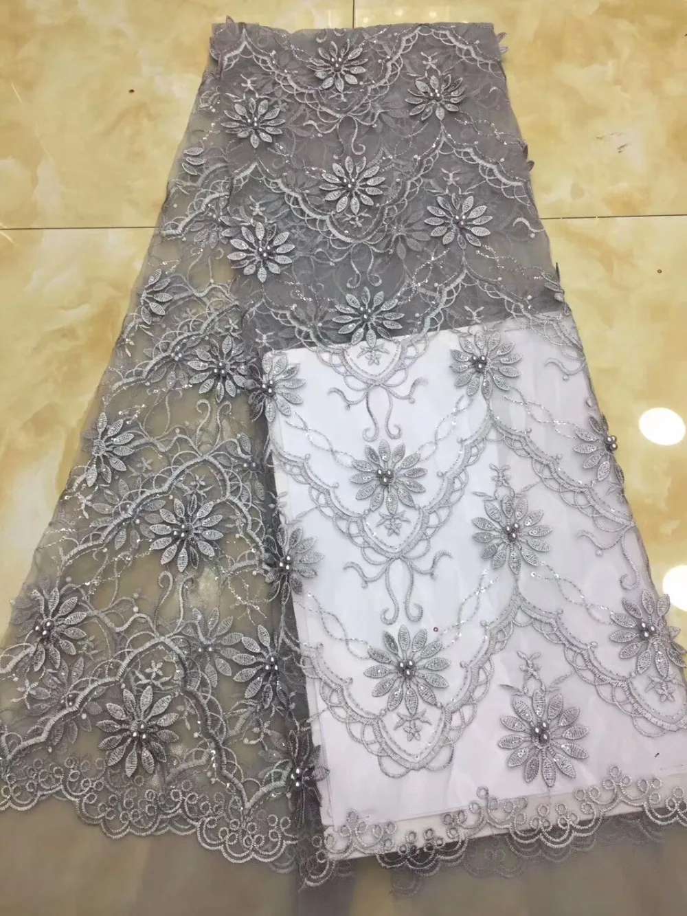 High quality african french tulle lace fabric with beautiful beads 3d flower pattern design french net lace for wedding dpA017
High quality african french tulle lace fabric with beautiful beads 3d flower pattern design french net lace for wedding dpA017
