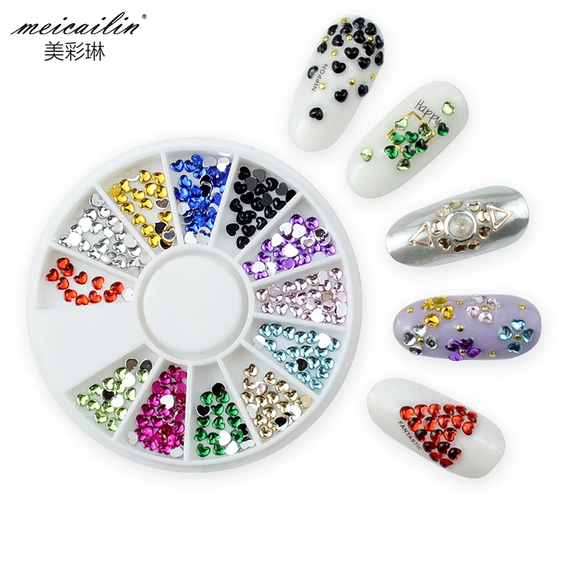 Heart-shaped Glass Nail Rhinestones For Nails Art Decorations DIY Crystals Strass Charms Partition Mixed Color Rhinestone Set
Heart-shaped Glass Nail Rhinestones For Nails Art Decorations DIY Crystals Strass Charms Partition Mixed Color Rhinestone Set