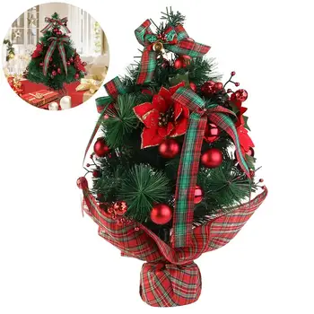 BESTOYARD 18inch Mini Desktop Table Top Decorated Christmas Tree with Bows & Baubles Ornaments Decorations
BESTOYARD 18inch Mini Desktop Table Top Decorated Christmas Tree with Bows & Baubles Ornaments Decorations