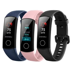 Huawei Honor Band 4 водонепроницаемый умный браслет с 0,95-дюймовым экраном и измерением пульса