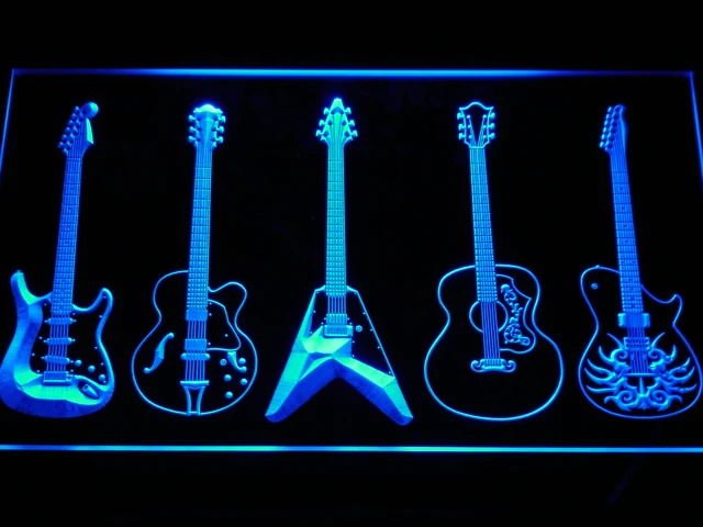 c099 Guitar Weapons Band Room LED Neon Light Signs with On/Off Switch 20+ Colors 5 Sizes to choose
c099 Guitar Weapons Band Room LED Neon Light Signs with On/Off Switch 20+ Colors 5 Sizes to choose