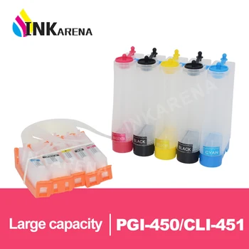 INKARENA 5 Color Ciss PGI 450 CLI 451 Empty System for Canon PIXMA IP7240 MG5440 MG5540 MG6440 MG6640 MG5640 MX924 MX724 IX6840
INKARENA 5 Color Ciss PGI 450 CLI 451 Empty System for Canon PIXMA IP7240 MG5440 MG5540 MG6440 MG6640 MG5640 MX924 MX724 IX6840