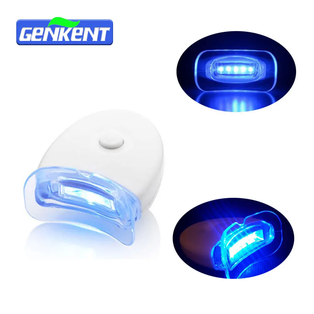Genkent 2PCS Teeth Whitening 5 LEDs Lights Accelerator Light Teeth Bleaching Laser Machine Mini LED Teeth Whitening Lamp
Genkent 2PCS Teeth Whitening 5 LEDs Lights Accelerator Light Teeth Bleaching Laser Machine Mini LED Teeth Whitening Lamp