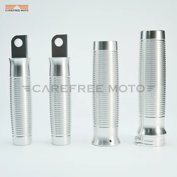 4 PCS CNC Silver Motorcycle Handlebar Hand Grips Foot Rest case for Harley Davidson Dyna Road King Super
4 PCS CNC Silver Motorcycle Handlebar Hand Grips Foot Rest case for Harley Davidson Dyna Road King Super