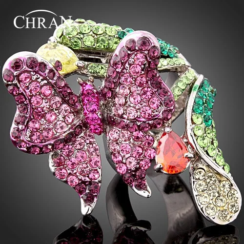 Chran Wholesale New Purple Butterfly Animal Party Rings Gold Color Rings For Women Gifts Jewelry Accessories Free Shipping
Chran Wholesale New Purple Butterfly Animal Party Rings Gold Color Rings For Women Gifts Jewelry Accessories Free Shipping