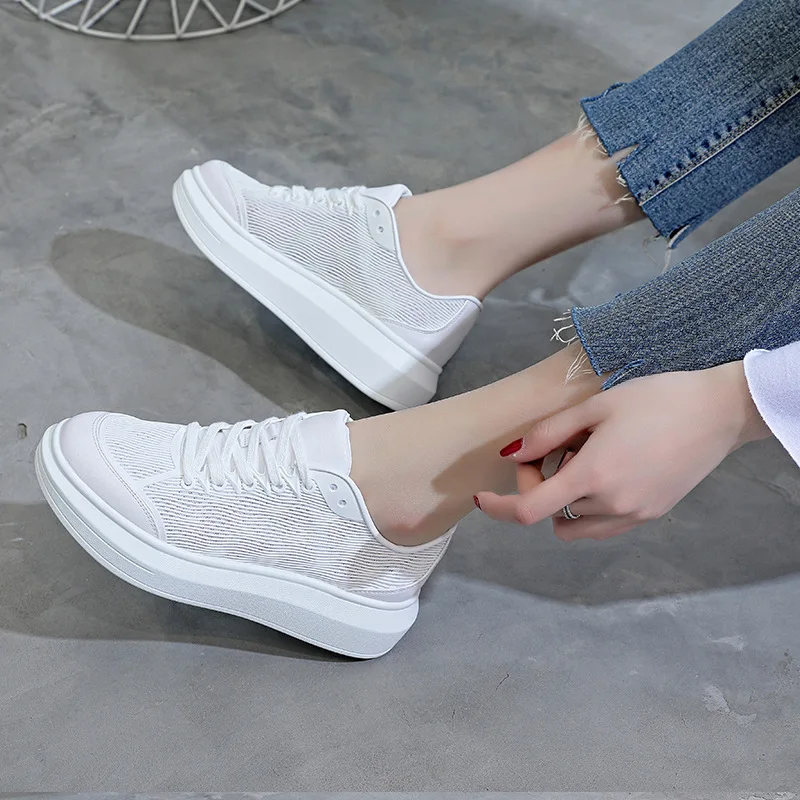 Tleni 2019 summer new white sports shoes thick-soled fashion wild breathable hollow running shoes women ZW-68
Tleni 2019 summer new white sports shoes thick-soled fashion wild breathable hollow running shoes women ZW-68