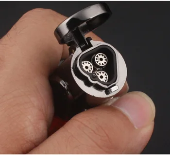 50pcs/lot High Quality Guarantee Windproof Triple Cigar Lighter Refillable Butane Gas Cigarette Cigar Windproof case
50pcs/lot High Quality Guarantee Windproof Triple Cigar Lighter Refillable Butane Gas Cigarette Cigar Windproof case