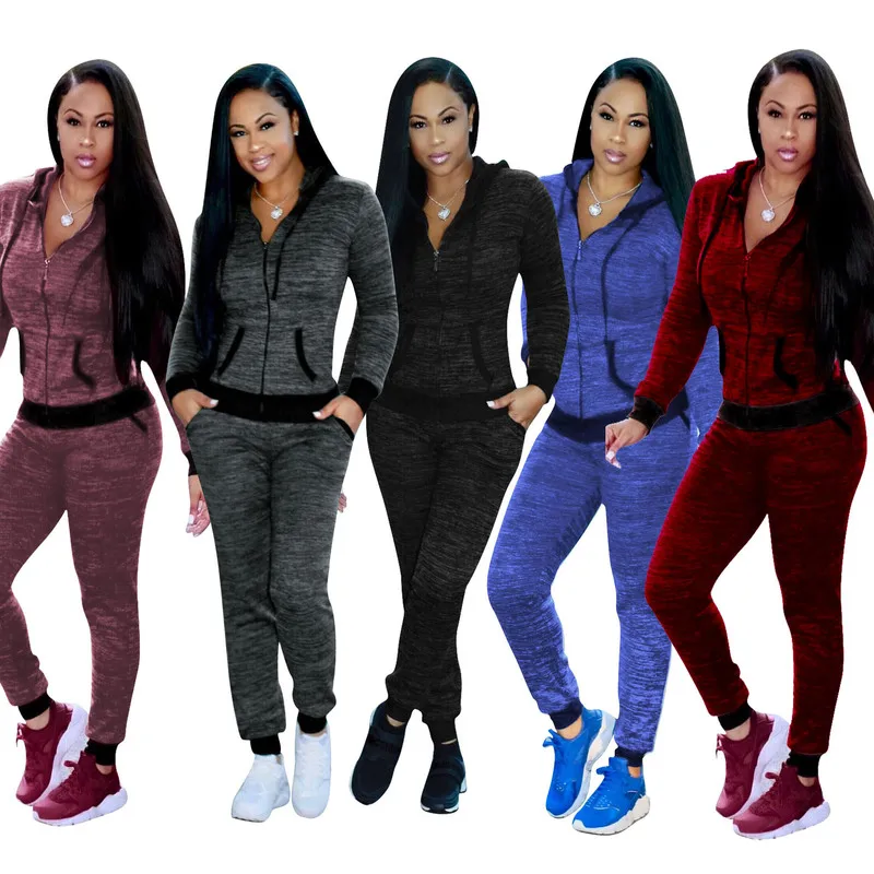 Sexy Sweater Sport Suit Female Jogging Suits for Women Sports Running Wear for Women Gym Plus Size 2 Piece Fitness Set Tracksuit
Sexy Sweater Sport Suit Female Jogging Suits for Women Sports Running Wear for Women Gym Plus Size 2 Piece Fitness Set Tracksuit