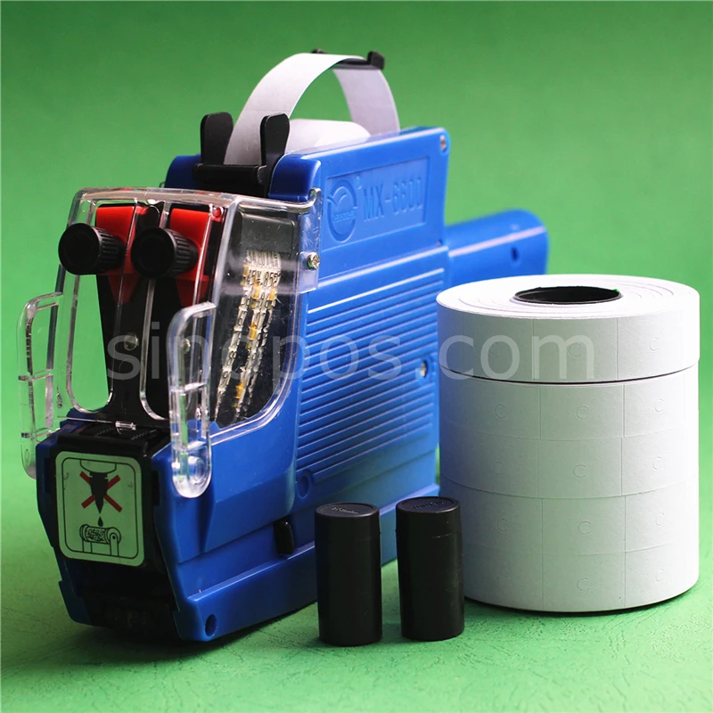 Two Line Price Label Gun Kit, manual pricing labeller + double lines labels + ink rollers, batch date coding labeler applicator
Two Line Price Label Gun Kit, manual pricing labeller + double lines labels + ink rollers, batch date coding labeler applicator