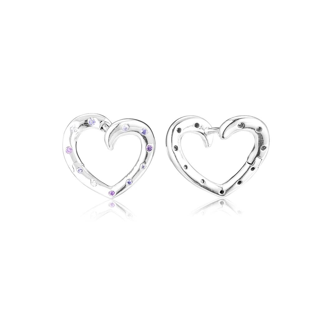 CKK 925 Sterling Silver Bright Hearts Hoop Earrings for Women Fine Jewelry Trendy Silver 925 Earrings pendientes mujer
CKK 925 Sterling Silver Bright Hearts Hoop Earrings for Women Fine Jewelry Trendy Silver 925 Earrings pendientes mujer