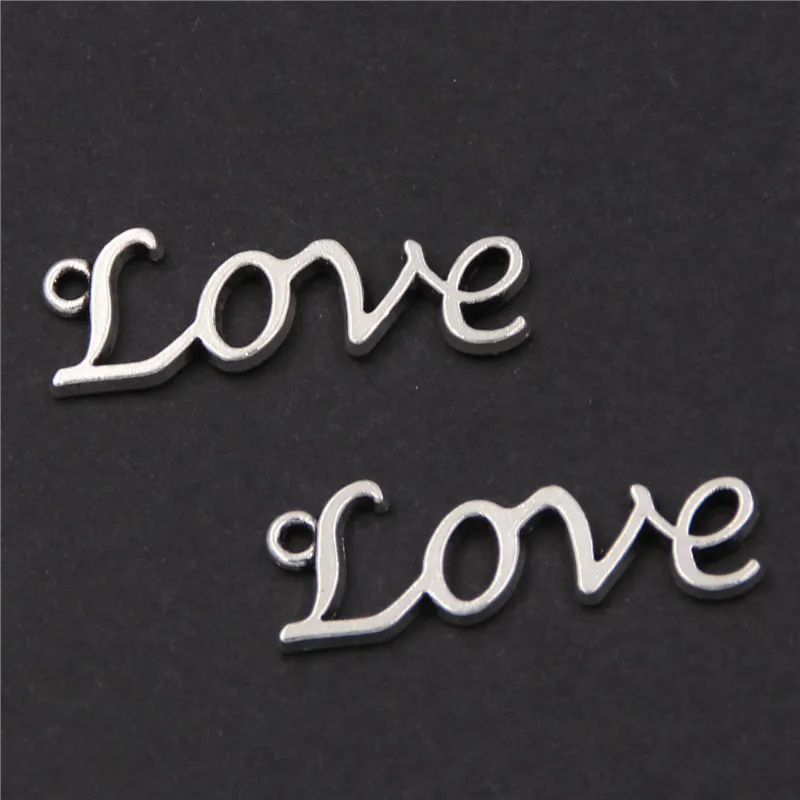 20pcs Silver Plated 3D * love* Tag Charm Necklace Bracelet Pendants DIY Retro Metal Jewelry Handicraft Making 27*7mm A482
20pcs Silver Plated 3D * love* Tag Charm Necklace Bracelet Pendants DIY Retro Metal Jewelry Handicraft Making 27*7mm A482