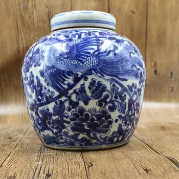 antique QingDynasty porcelain pot,Blue & white phoenix tank,Hand-painted crafts,Decoration,collection &Adornment,Free shipping
antique QingDynasty porcelain pot,Blue & white phoenix tank,Hand-painted crafts,Decoration,collection &Adornment,Free shipping