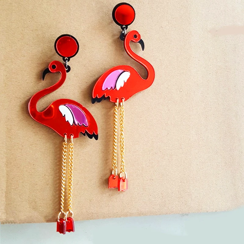 Doreen Box Hot 3D Flamingo Stud Earrings New Women Fashion Acrylic Cute Animals Girls Trend Earrings Jewelry, 1 Pair
Doreen Box Hot 3D Flamingo Stud Earrings New Women Fashion Acrylic Cute Animals Girls Trend Earrings Jewelry, 1 Pair