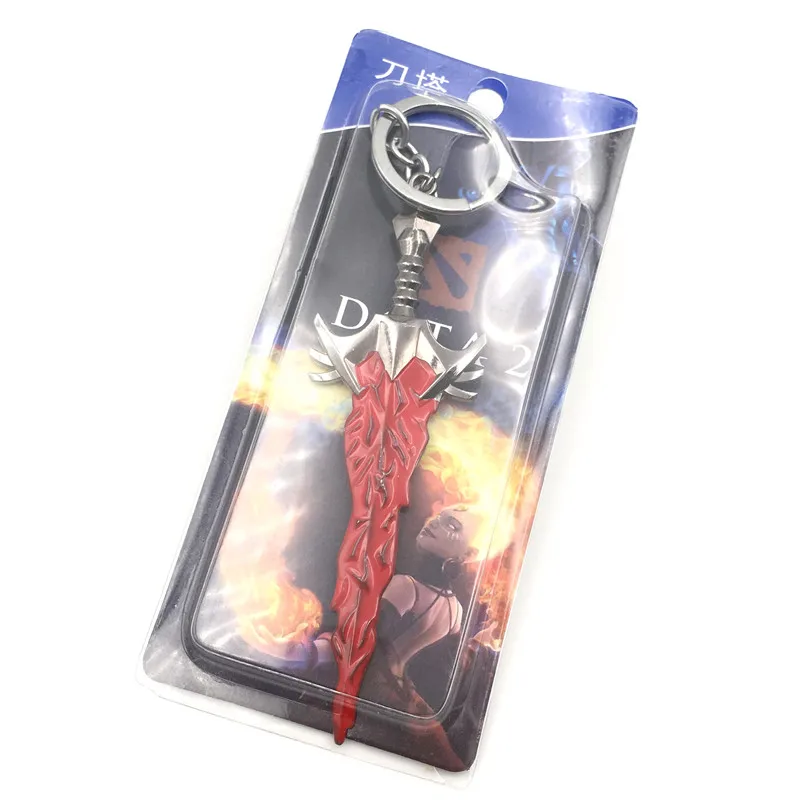 New Arrival Dota 2 Crystal Sword Weapons Model Key Chain Metal Alloy Enamel Key Rings Size 12cm Wholesale 10pcs/lot
New Arrival Dota 2 Crystal Sword Weapons Model Key Chain Metal Alloy Enamel Key Rings Size 12cm Wholesale 10pcs/lot
