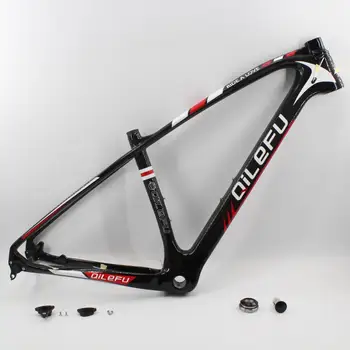 SALE New QILEFU Mountain bicycle matte 3K full carbon fibre bike thru axle carbon frames MTB parts 27.5er/29erx15.5/17.5/19 inch
SALE New QILEFU Mountain bicycle matte 3K full carbon fibre bike thru axle carbon frames MTB parts 27.5er/29erx15.5/17.5/19 inch