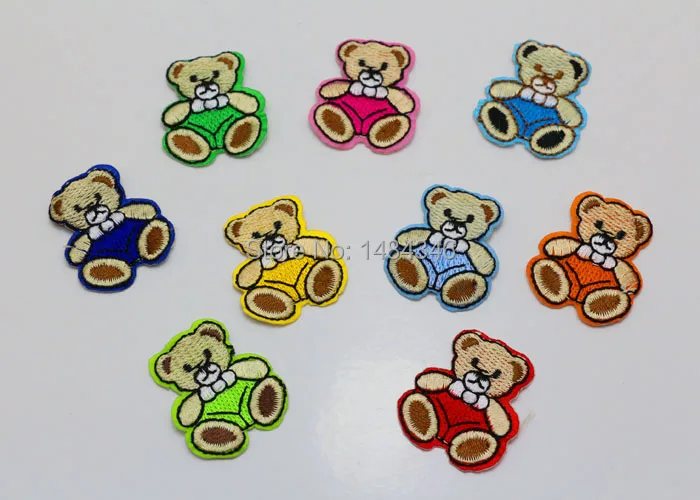 50 pcs Cute Exquisite Bear Embroidered Cloth Iron On Patch Sew Motif Applique 2.6cm*3.5cm
50 pcs Cute Exquisite Bear Embroidered Cloth Iron On Patch Sew Motif Applique 2.6cm*3.5cm
